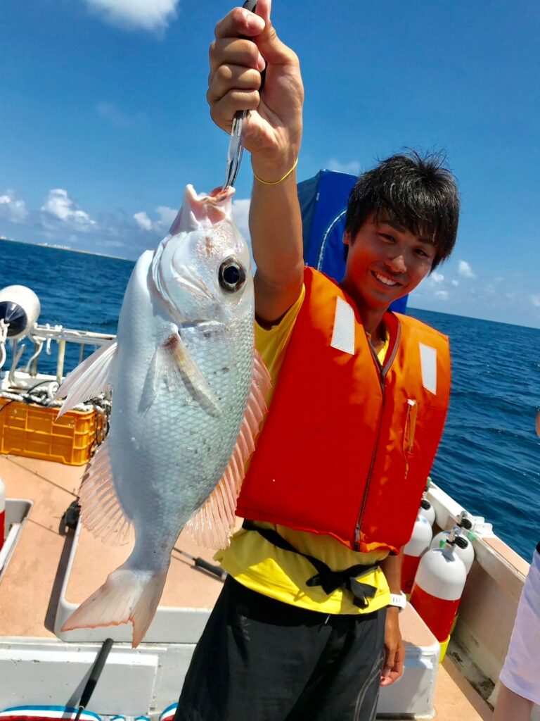 石垣島で釣れる魚　シロダイ