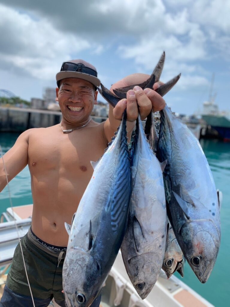 石垣島で釣れる魚　カツオ