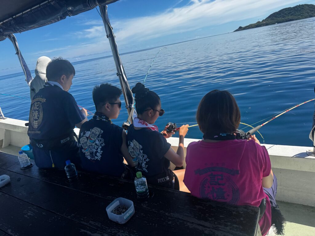 夏の石垣島で釣り
